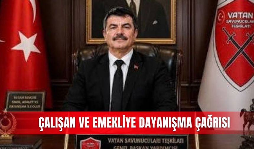 Çalışan ve emekliye dayanışma çağrısı