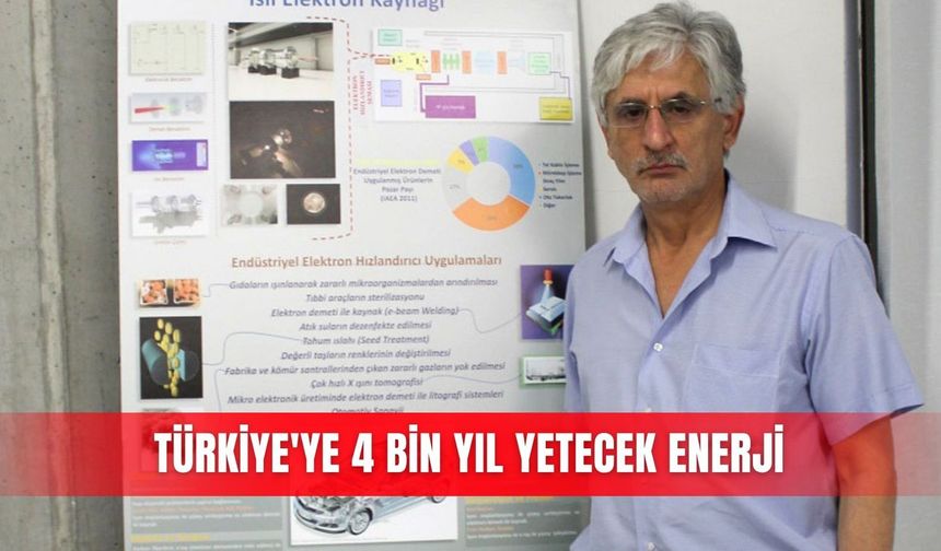 Türkiye'ye 4 bin yıl yetecek enerji