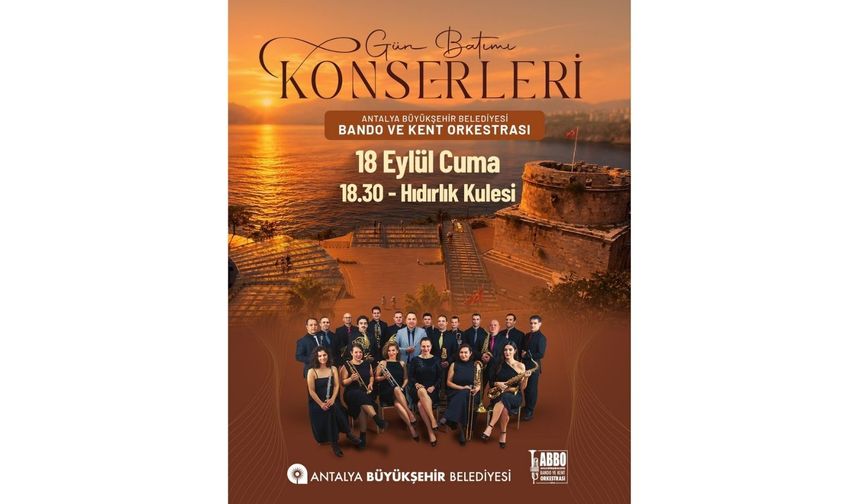 Hıdırlık Kulesi'nde 'Gün Batımı Konseri'