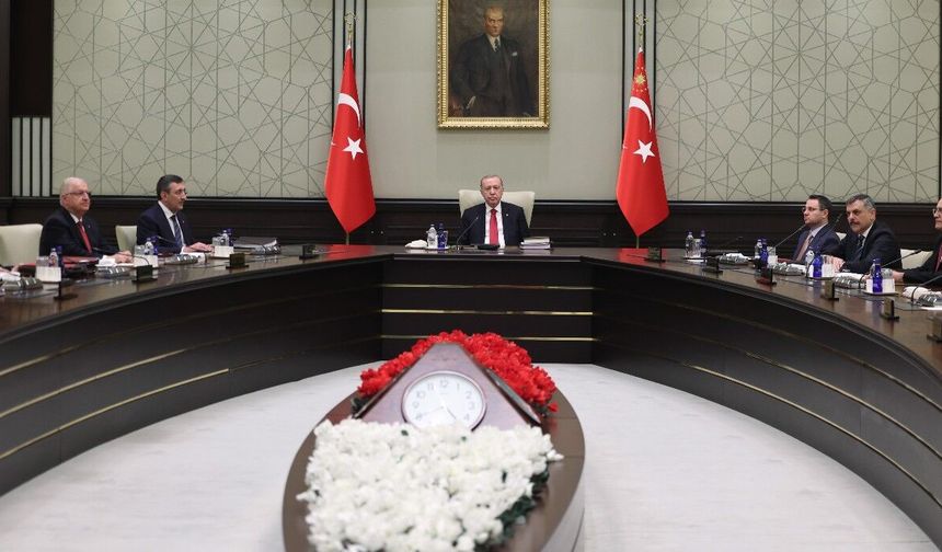 MGK: Ülkemizin ve bölgenin güvenliği için sarf edilen gayretler kararlılıkla sürdürülecek
