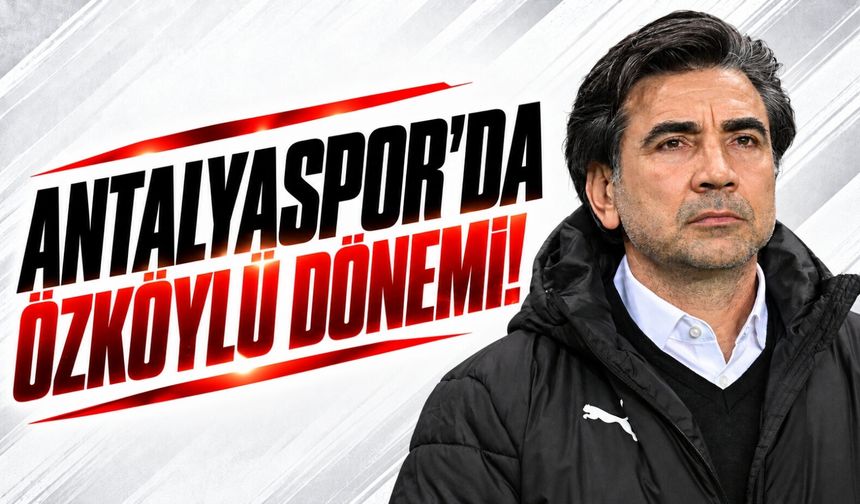 Antalyaspor, Osman Özköylü ile resmen anlaştı!