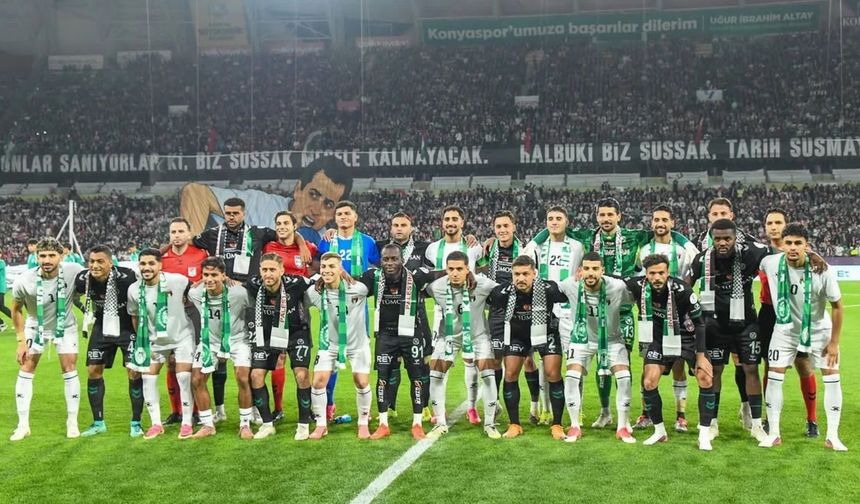 MAÇ ÖZETİ İZLE | Konyaspor 2-2 Filistin Milli Takımı