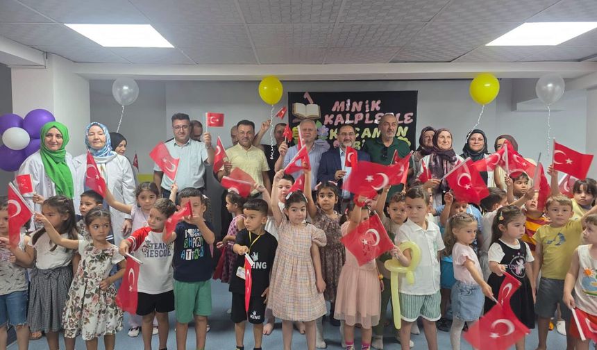 Miniklerin kurs heyecanı başladı