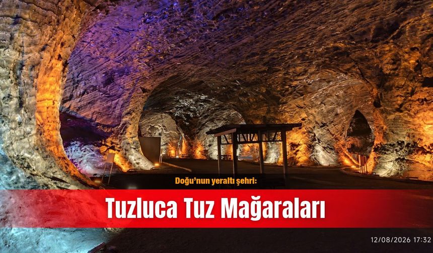 Doğu’nun yeraltı şehri: Tuzluca Tuz Mağaraları