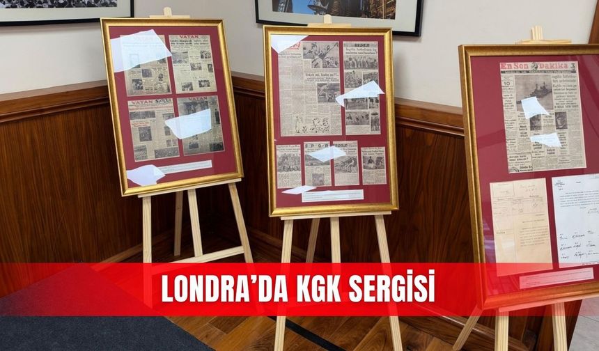 Londra’da KGK sergisi