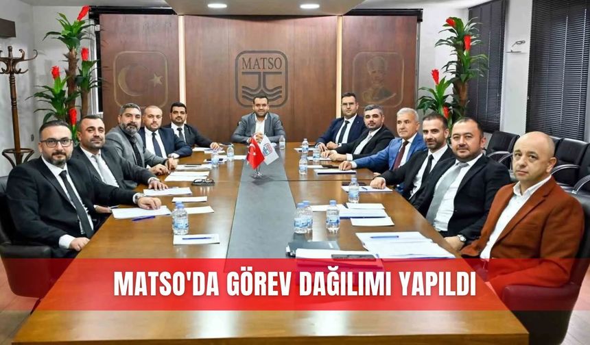 Manavgat Ticaret ve Sanayi Odası'nda görev dağılımı yapıldı