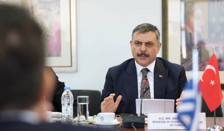 İçişleri Bakanı Çiftçi: Yunanistan'dan 60 kişinin iadesini hızlandırmasını istedik
